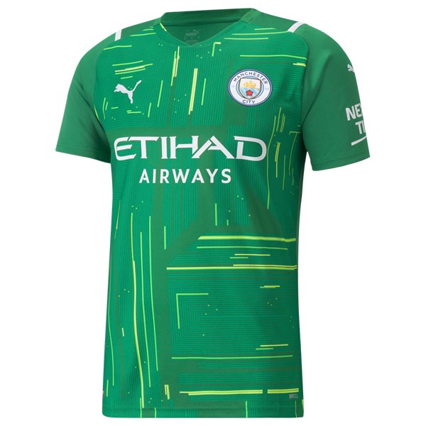 Tailandia Camiseta Manchester City Portero 2021 2022 Verde